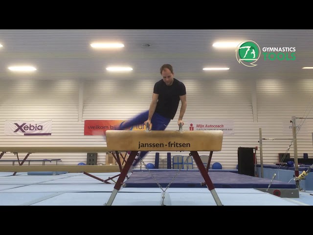 Scissor Drills & Exercises Pommel Horse Gymnastics 15