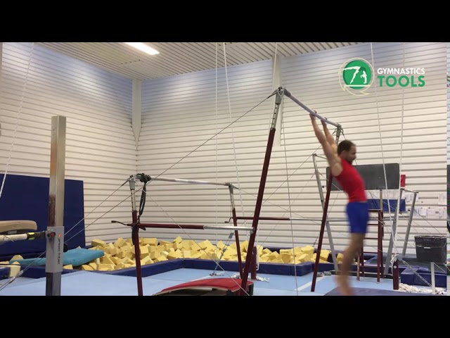 Toe Shoot - Toe Hecht Drills & Exercises | Uneven Bars | Gymnastics