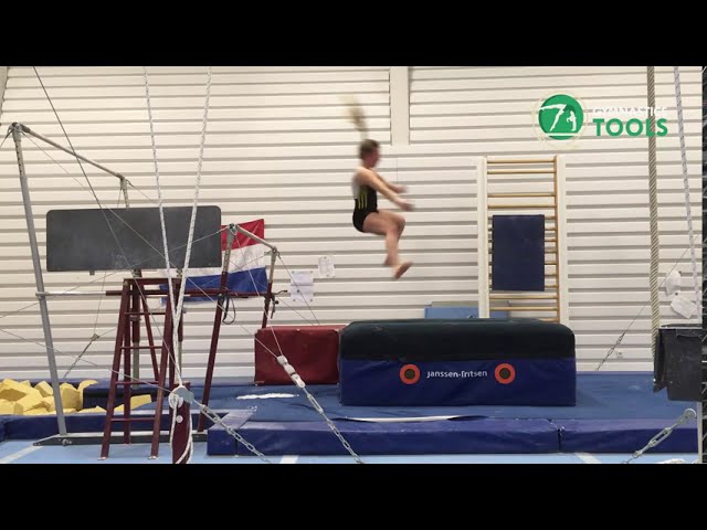 Toe Shoot - Toe Hecht Drills & Exercises | Uneven Bars | Gymnastics