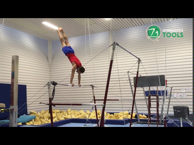 Toe Shoot - Toe Hecht Drills & Exercises | Uneven Bars | Gymnastics