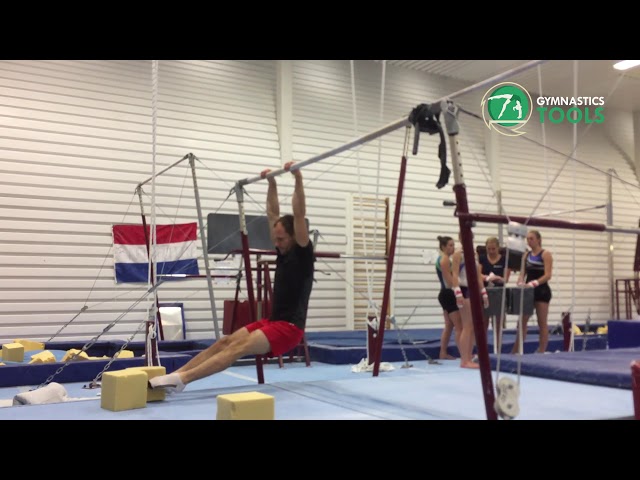 Kip Drills Exercises Uneven Bars Gymnastics