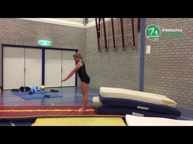 Twist Salto Drills and Exercises Floor Gymnastics