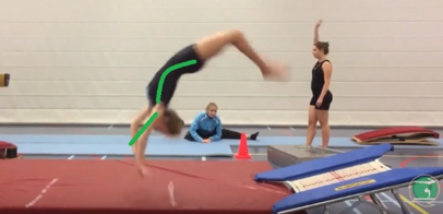 Back-handspring-gymnastics